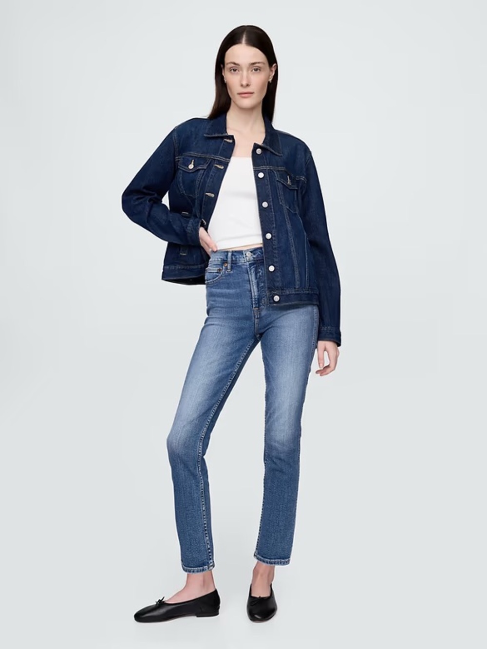 Gap Vintage High Rise Slim jeans